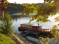 Vranovská přehrada - loď Valentýna