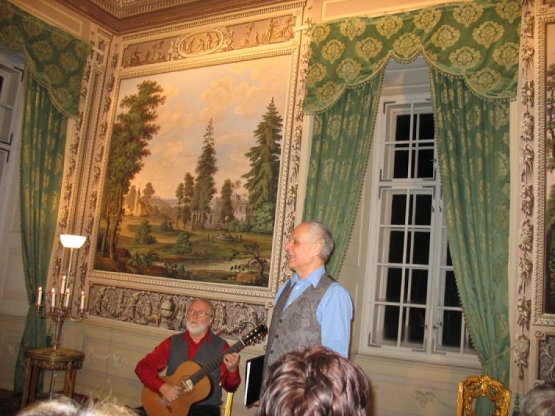 Vranovský zámek - adventní koncert Alfreda Strejčka a Štěpána Raka